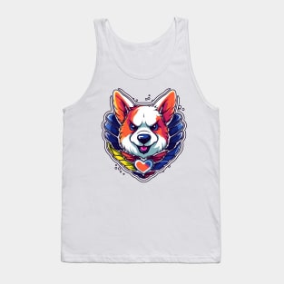 Rainbow Paws: Colorful Dog Tank Top